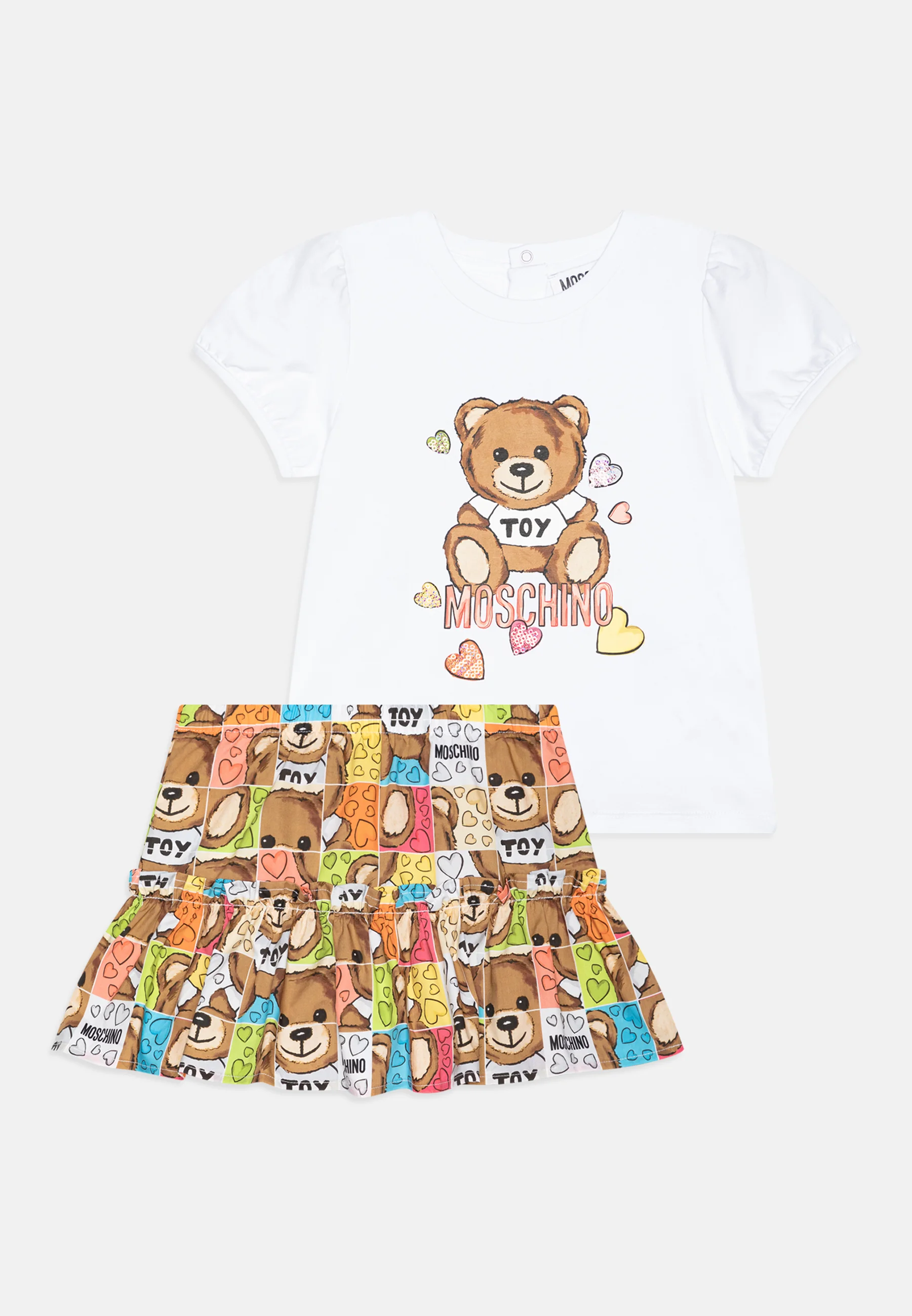 MOSCHINO BABY SET - Camiseta estampada