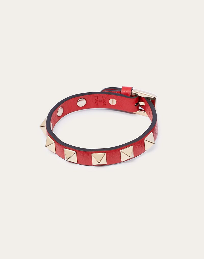 Pulseira de couro Rockstud