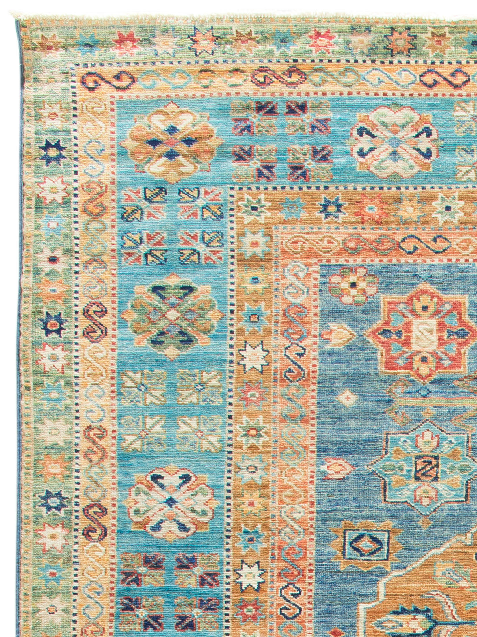 Kazak Ghazni ca. 252 x 311 cm, Unikat / Einzelstück
