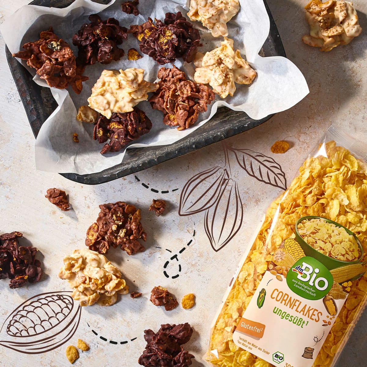 Cornflakes, ungesüßt, 300 g