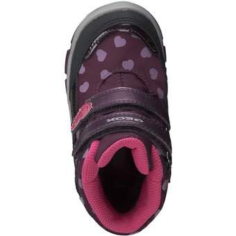 Geox B Flanfil Girl Klett Boots in lila