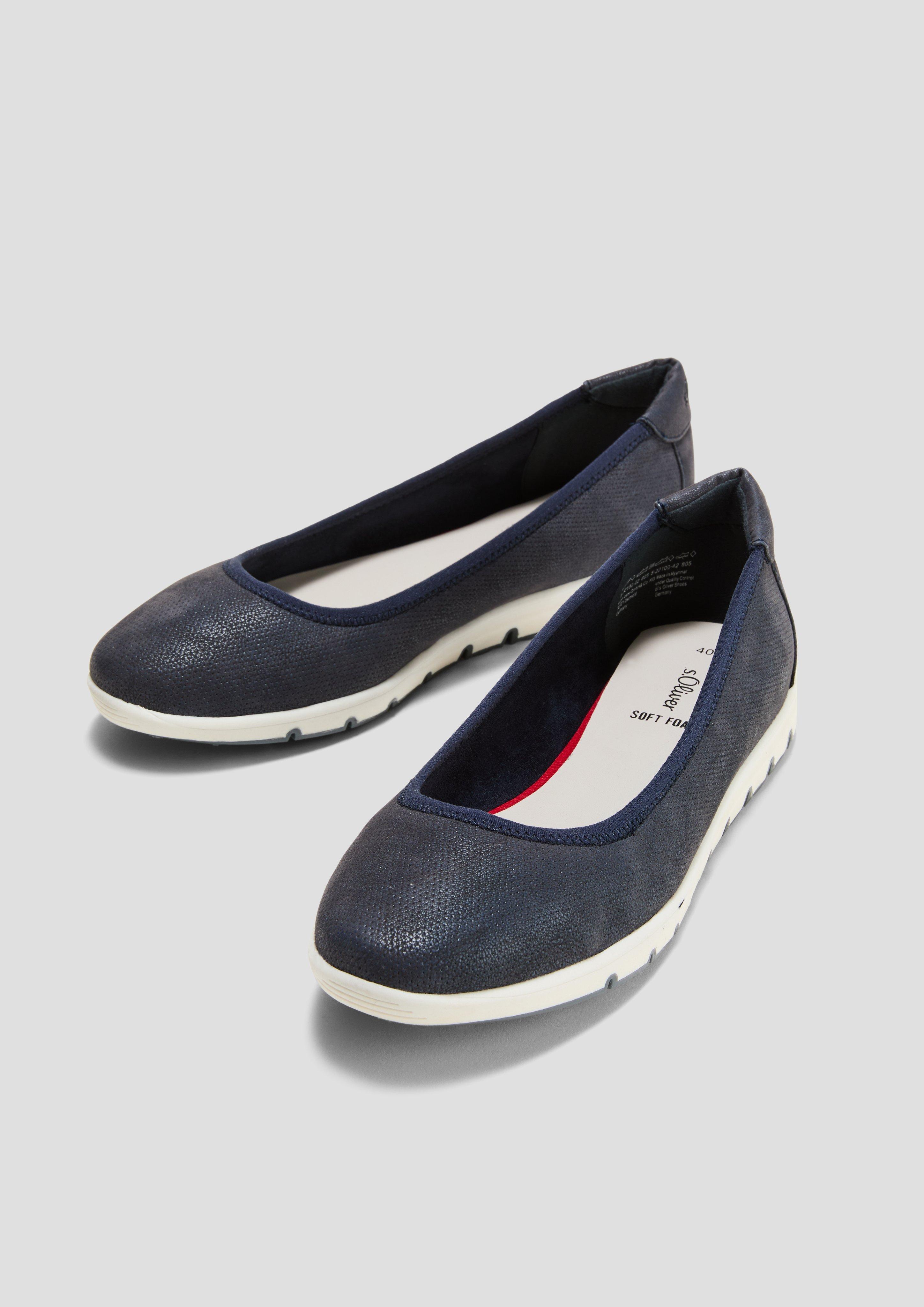 Ballerinas im sportiven Stil  6008814-805