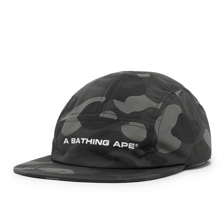 A Bathing Ape Color Camo Jet Cap black