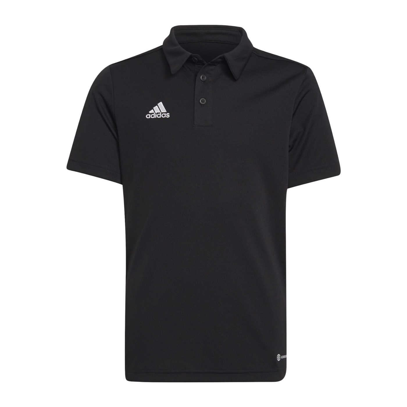 adidas Entrada 22 Poloshirt Kids Schwarz