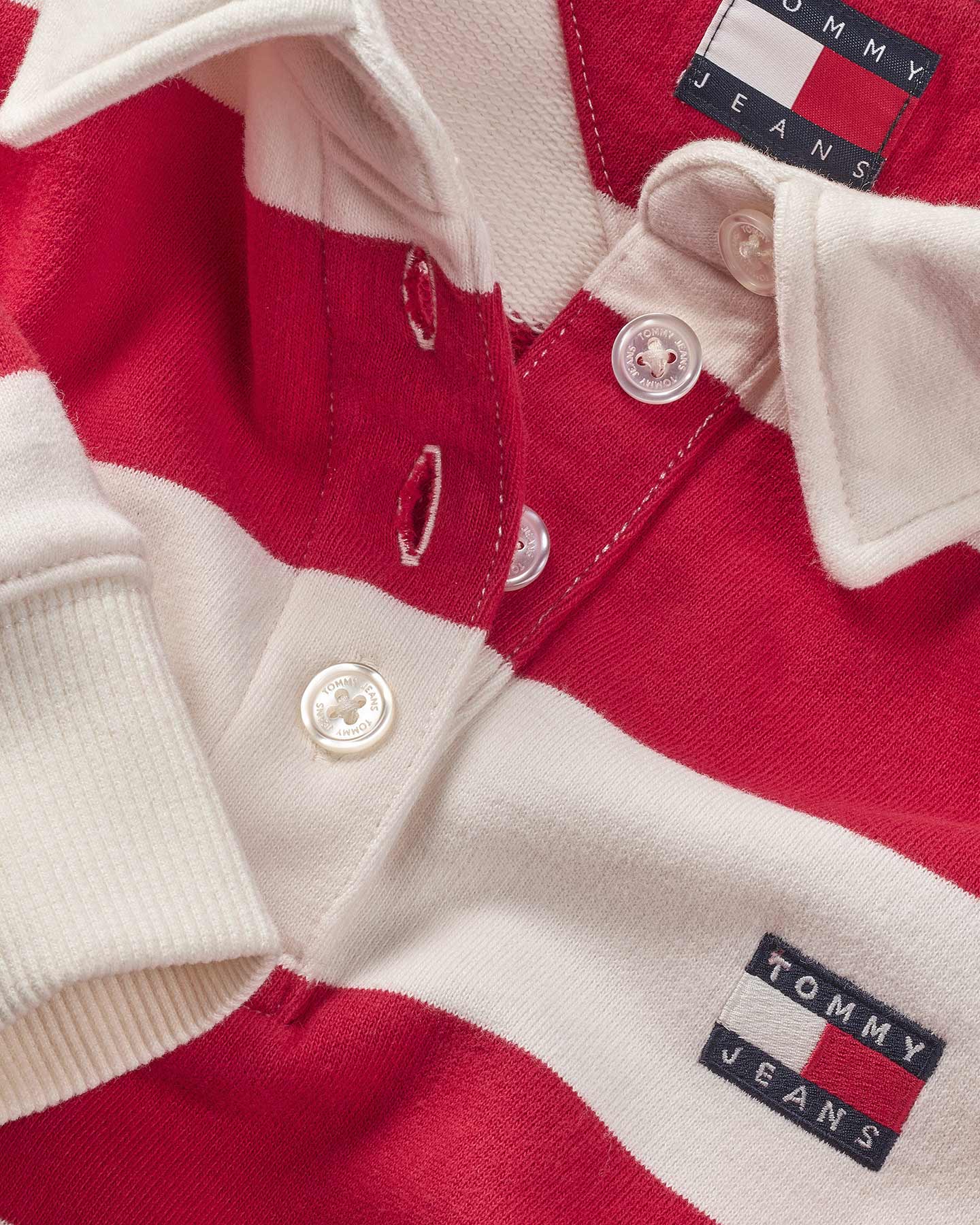 Polo Tommy Hilfiger Boxy Stripe W DW0DW19409-YBH