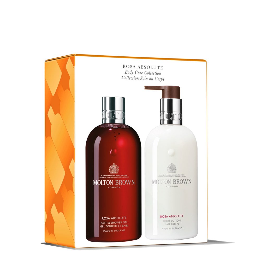 Molton Brown Rosa Absolute Body Care Collection = Bath & Shower Gel 300 ml + Bodylotion 300ml