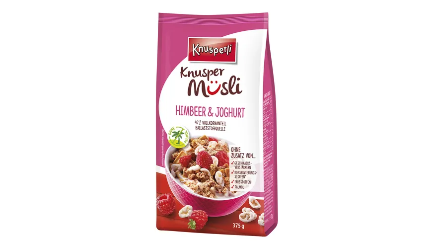 Knusperli Knuspermüsli Himbeer & Joghurt 375 g
