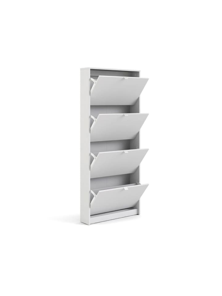 ebuy24 Schuhschrank Shane Weiß 70 x 17 cm günstig kaufen onesize