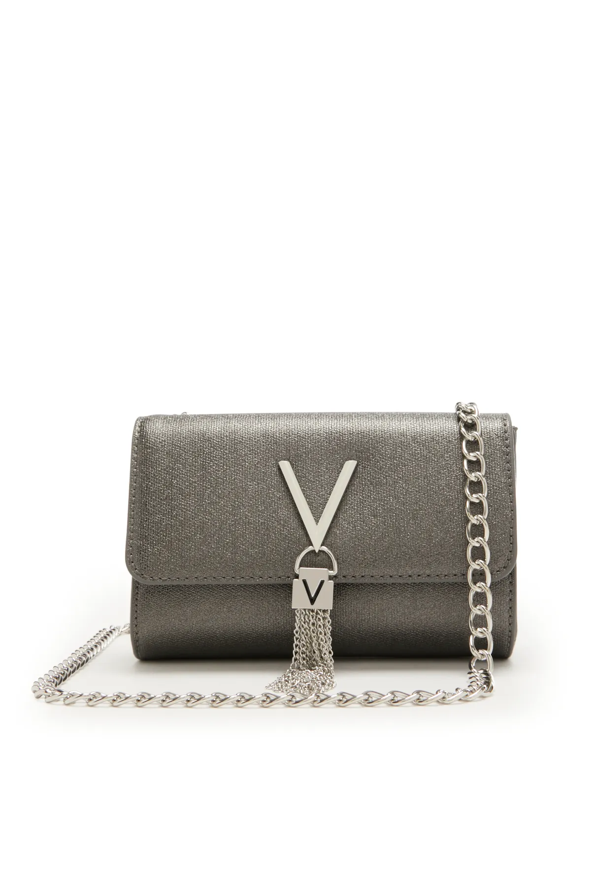 Valentino Bags  Divina Grijze Umhängetasche VBS5QY03GLICANNAFUCIL