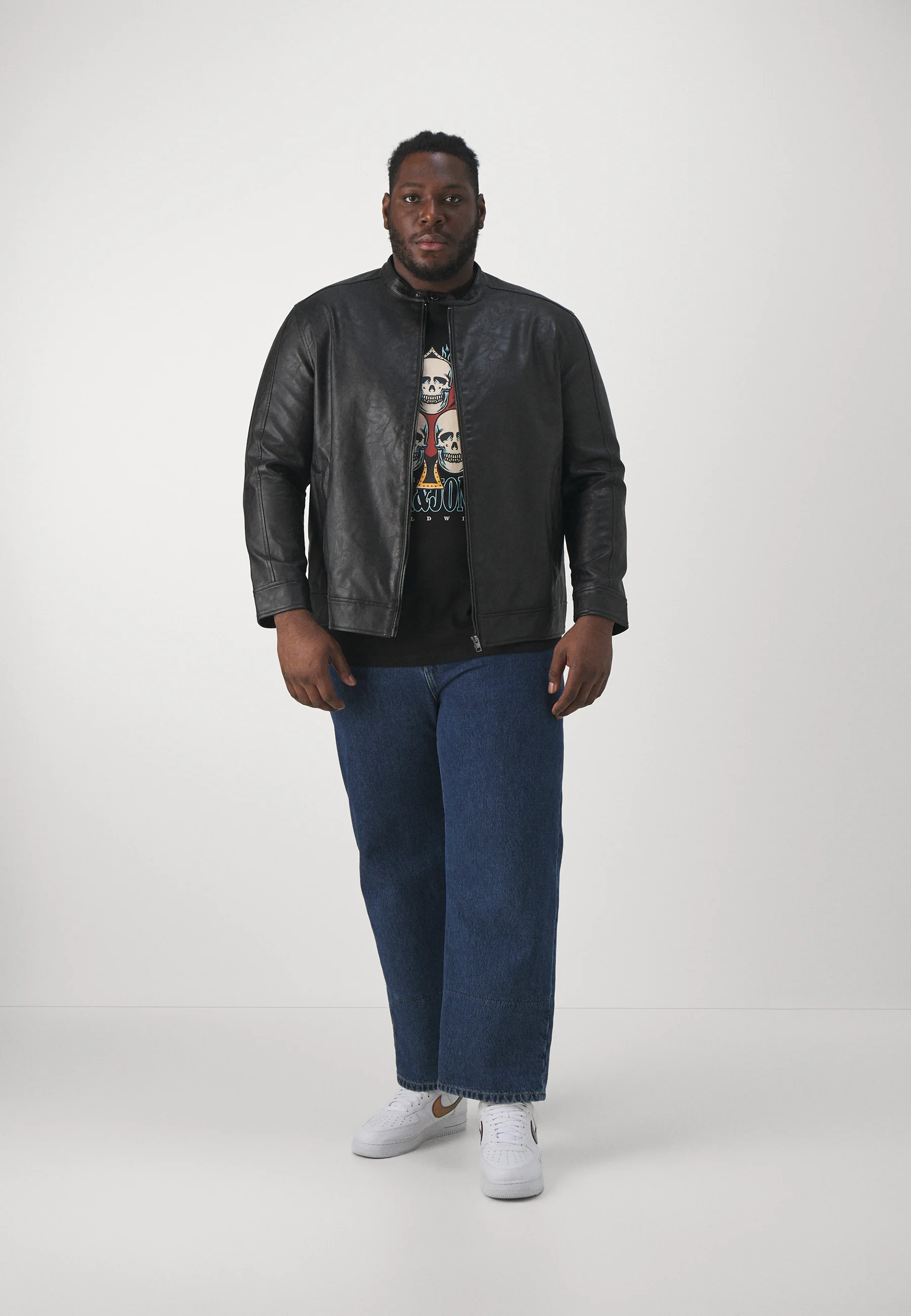 Jack & Jones JJCALI JACKET - Chaqueta de piel sintética
