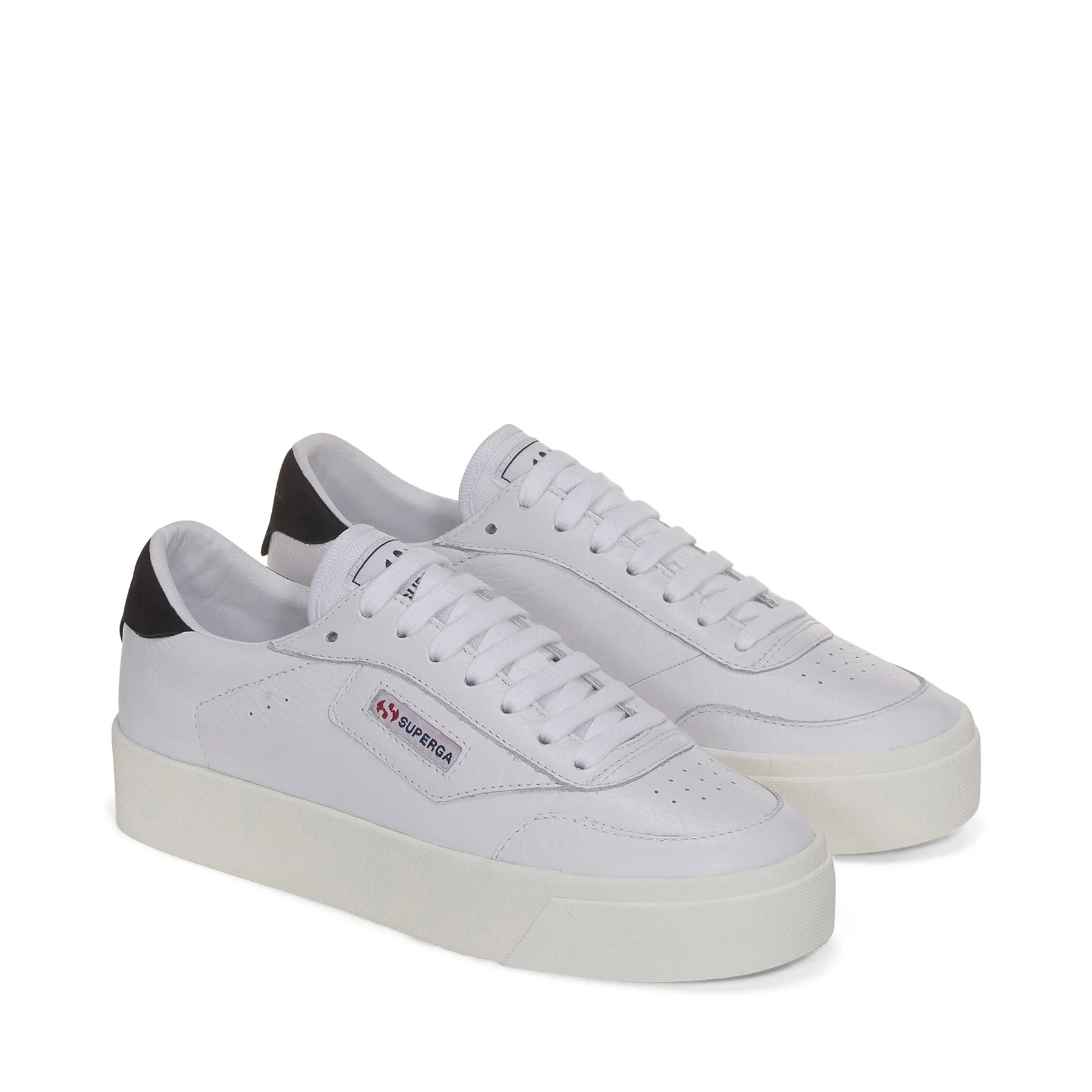 3854 COURT PLATFORM-WHITE-BRISTOL BLACK-FAVORIO