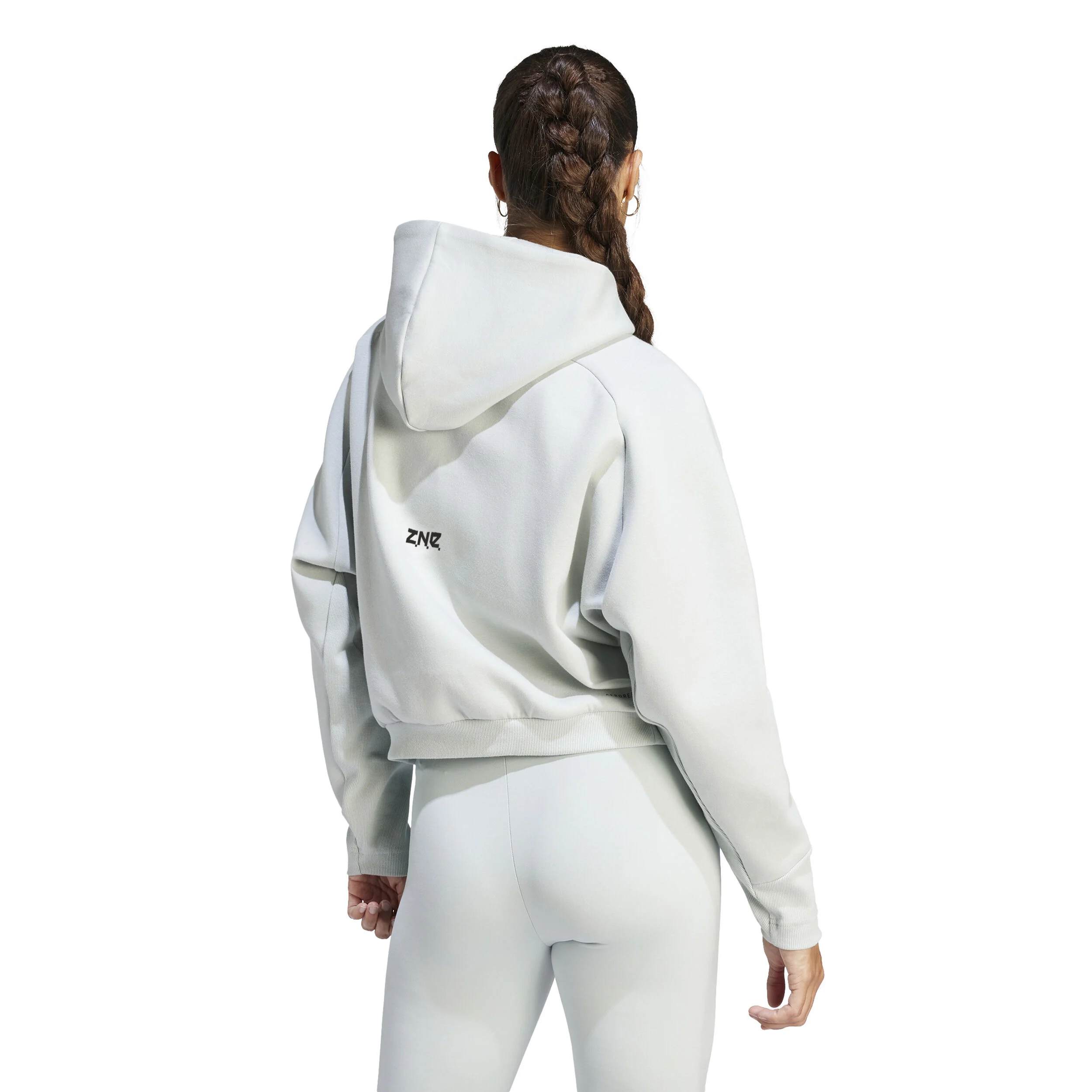 Z.N.E. Sweatjacke Damen - Silber, Grau