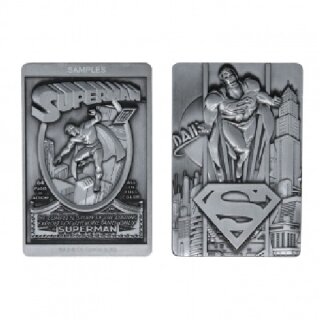 Superman DC Comics Limited Edition Metal Collectible