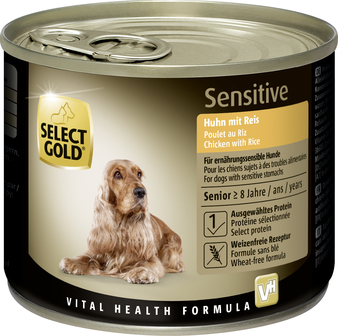 SELECT GOLD Hundenassfutter SELECT GOLD Sensitive Senior 6x200g