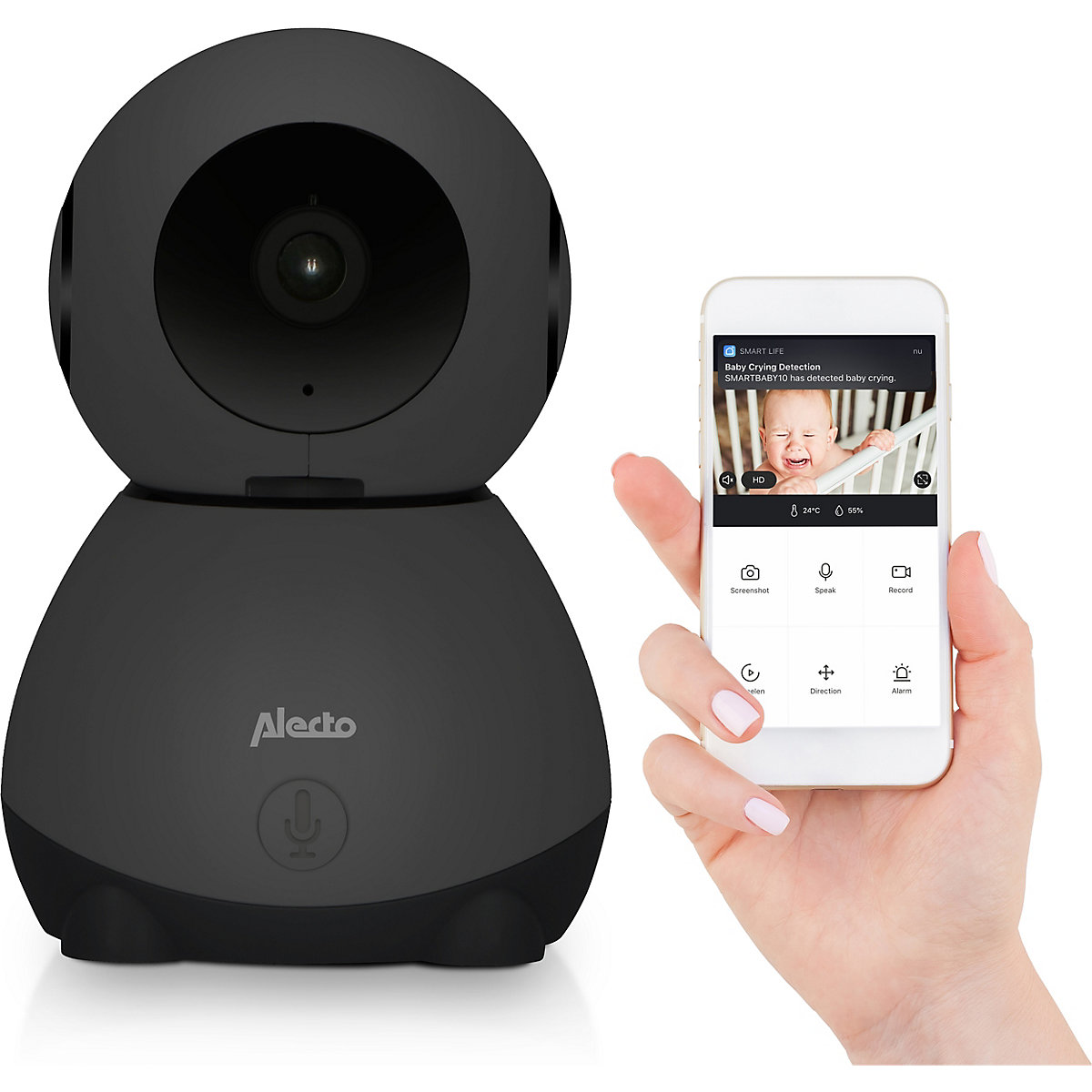 WLAN-Babyphone mit Kamera Smartbaby10