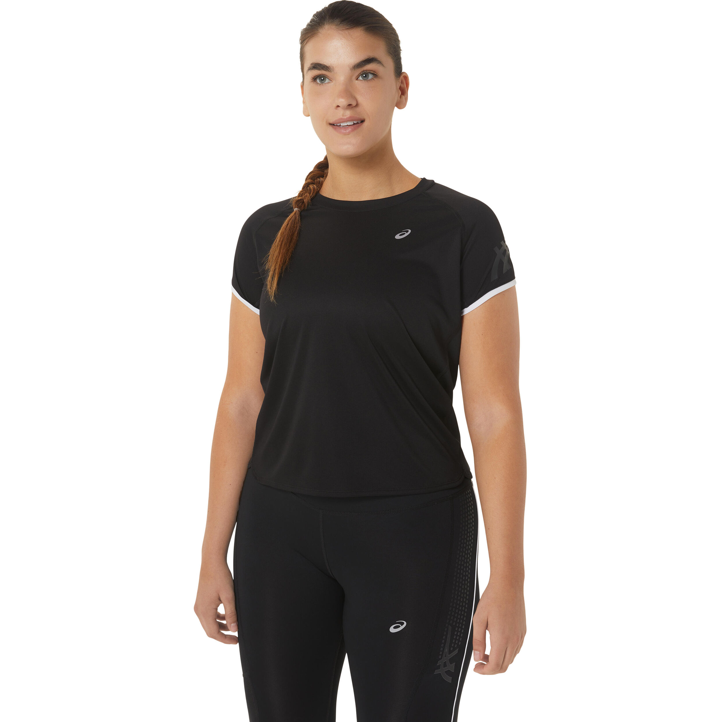 Icon Laufshirt Damen - Schwarz