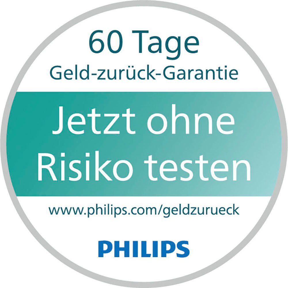 Philips Sonicare Elektrische Zahnbürste ProtectiveClean 4300 HX6807/28, Aufsteckbürsten: 1 St., mit Schalltechnologie und BrushSync Funktion, Ladestation, Reiseetui