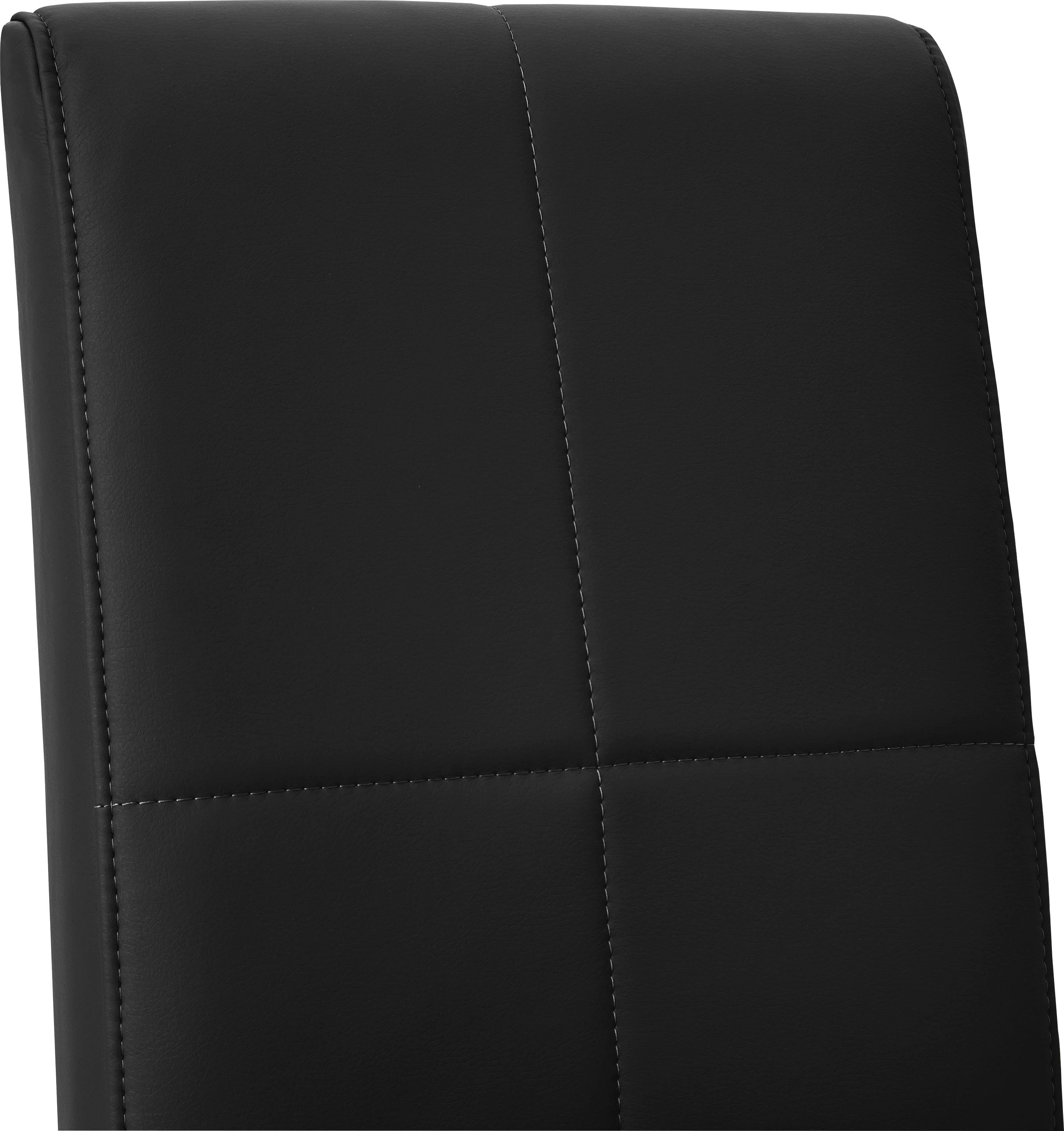Home affaire 4-Fußstuhl Sofi (Set, 2 St), Gestell Buche Massivholz lackiert