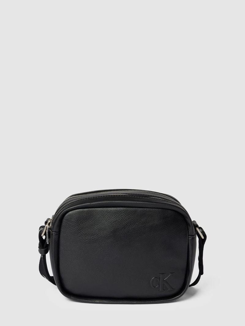 Camera Bag mit Label-Details Modell 'ULTRALIGHT' in black