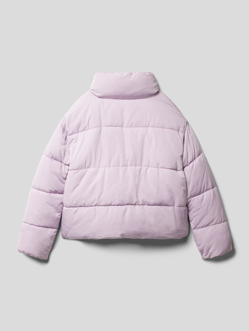 Steppjacke mit Stehkragen Modell 'charlie' in flieder