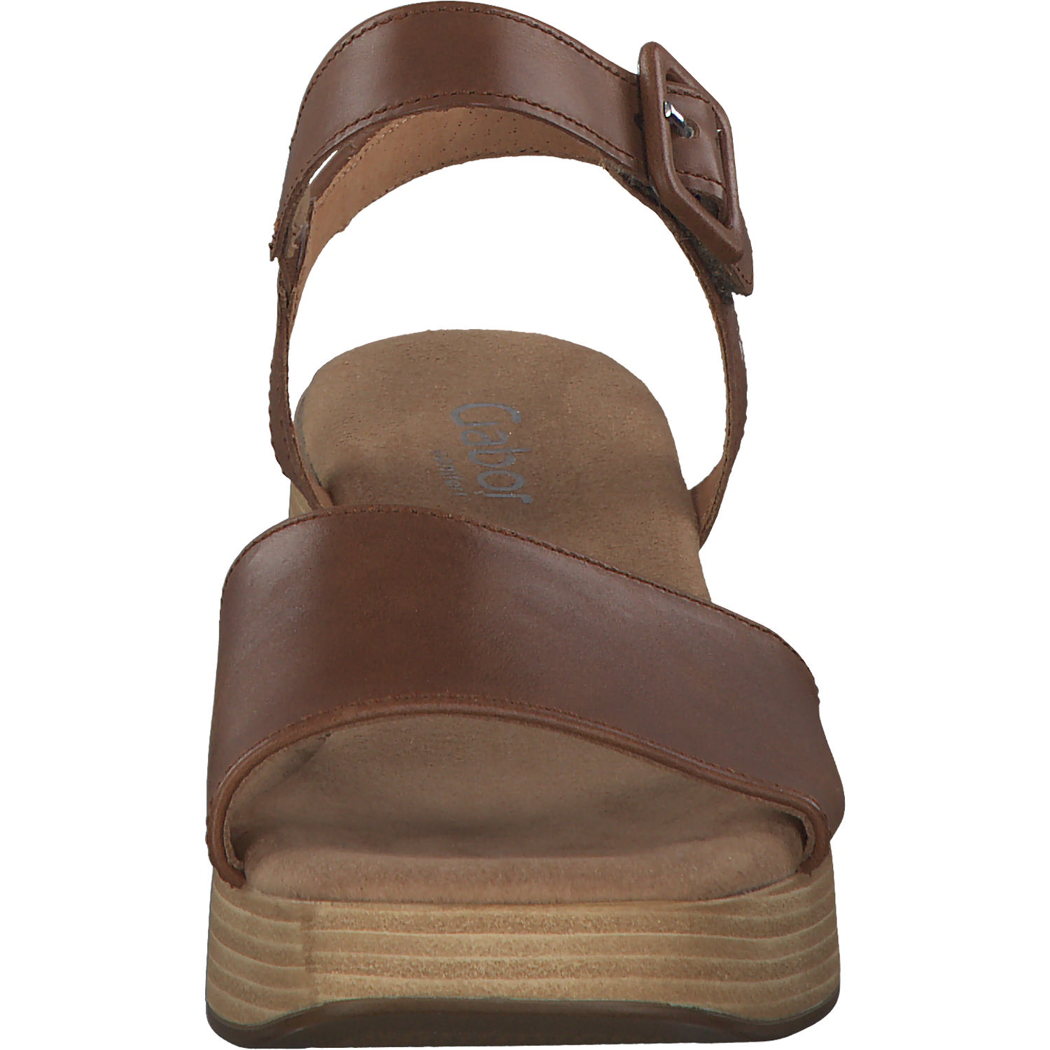 Gabor Comfort 22.721, Plateau-Sandaletten, Damen, CAMEL
