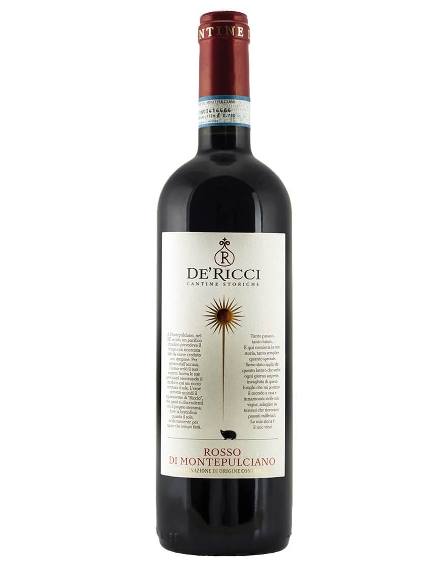 Rosso di Montepulciano DOC 2021 De' Ricci 0,75 ℓ