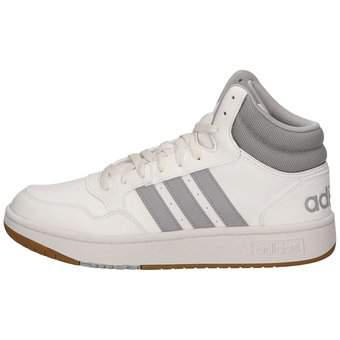 adidas Hoops 3.0 Mid Sneaker in weiß