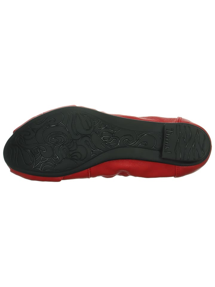 Think! Leder-Ballerinas 