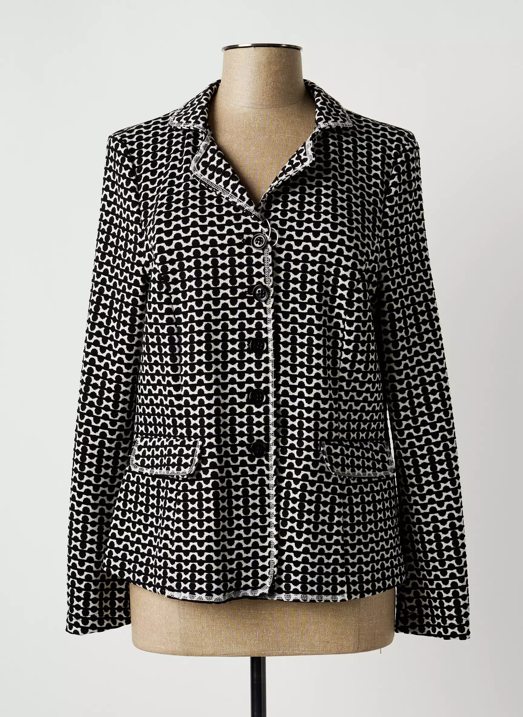 Bianca Vestecasual Femme couleur noir