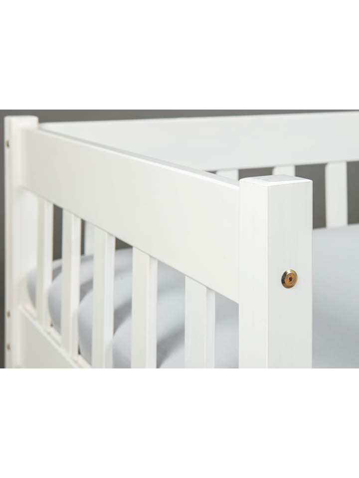 ebuy24 Bett Sina Weiß 209 x 100 cm günstig kaufen onesize