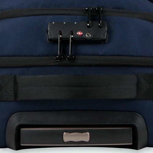 Reykjavik Small 4-Wheel Soft Suitcase, Navy Blue