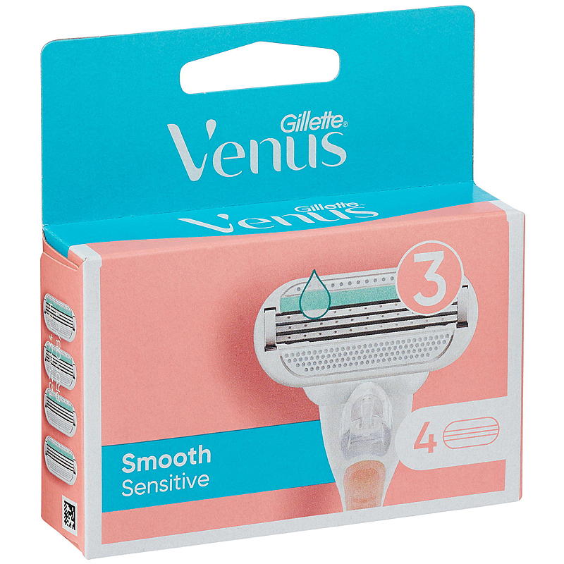 Gillette Gillette blader 4-pk Venus smooth sensitive