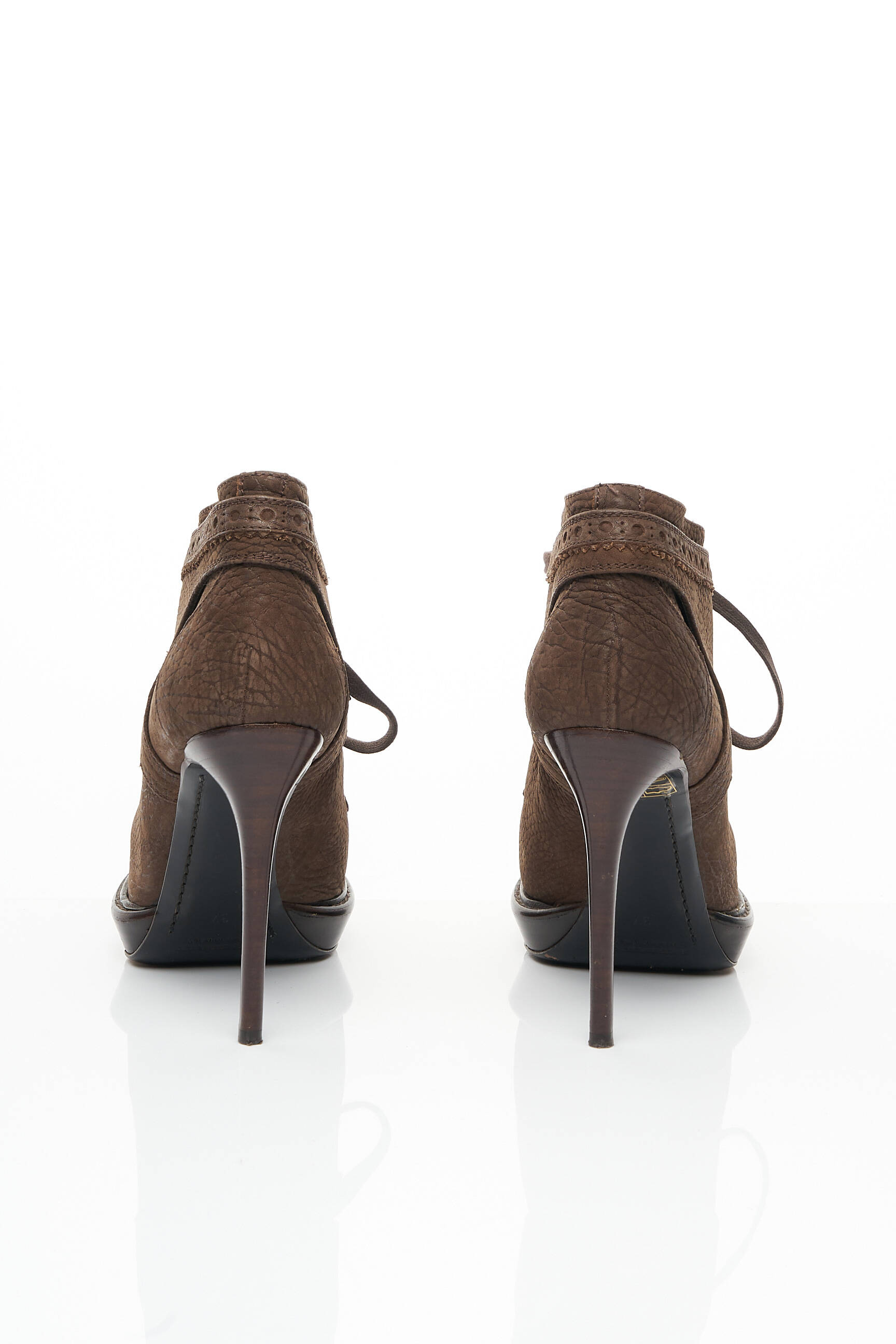 Burberry Bottines Femme couleur marron