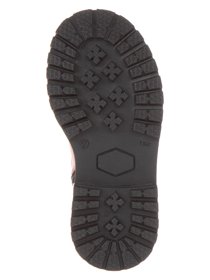 POM POM Leder-Winterboots in Rosa günstig kaufen