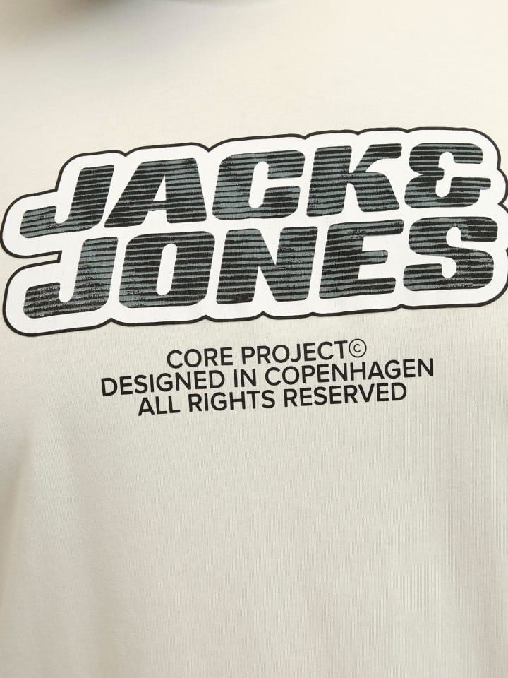 JACK & JONES PLUS T-shirt in Sweet Corn günstig kaufen
