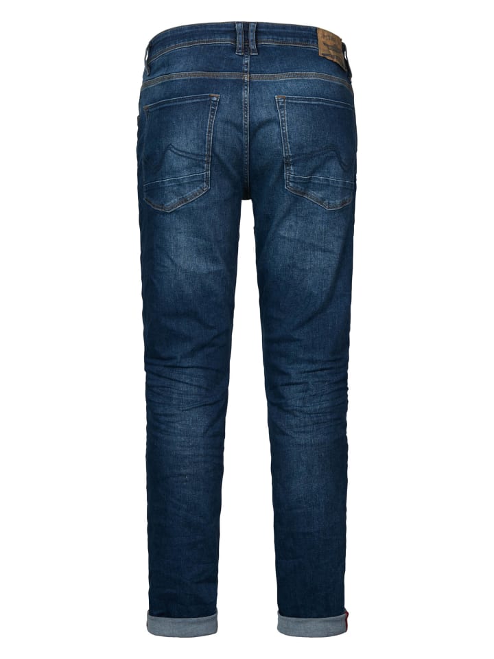 Petrol Industries Regular Tapered Fit Jeans Russel in Blau günstig kaufen