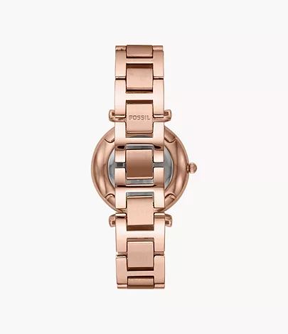 Fossil Damenuhr Carlie Edelstahl Roségold