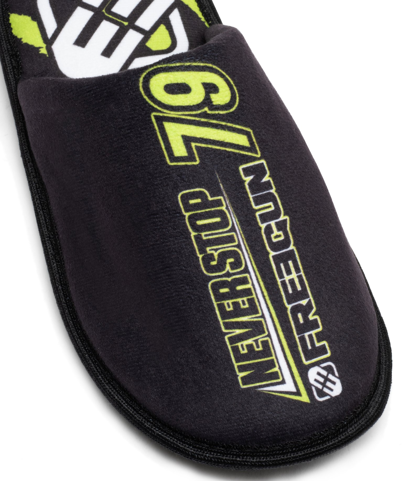 Chaussons Garçon mules en velours - Freegun noir | GEMO