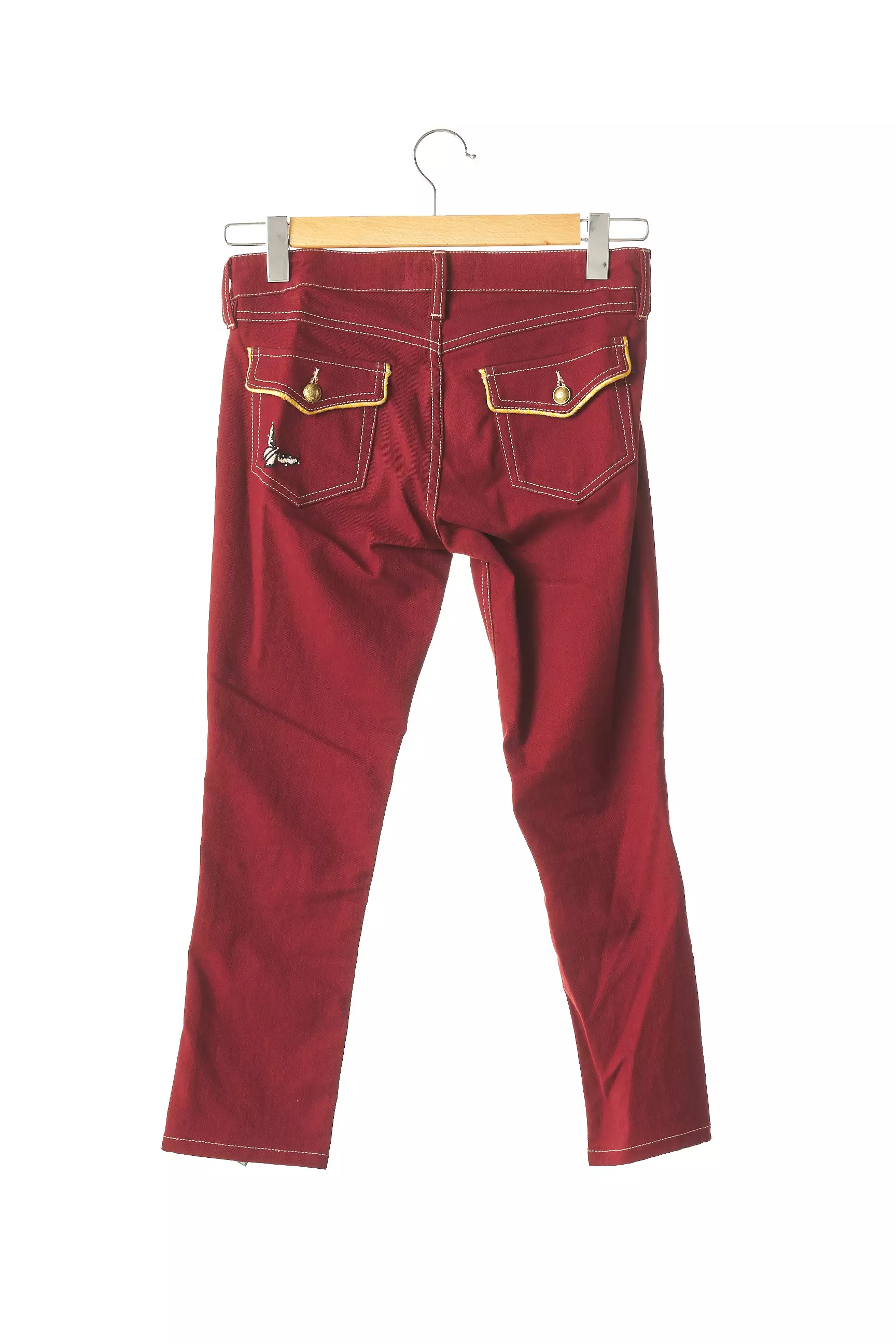 Isabel Marant Pantacourts Femme couleur rouge