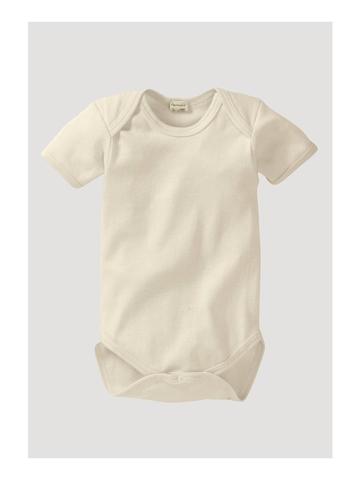 Hessnatur Kurzarm-Body in natur günstig kaufen