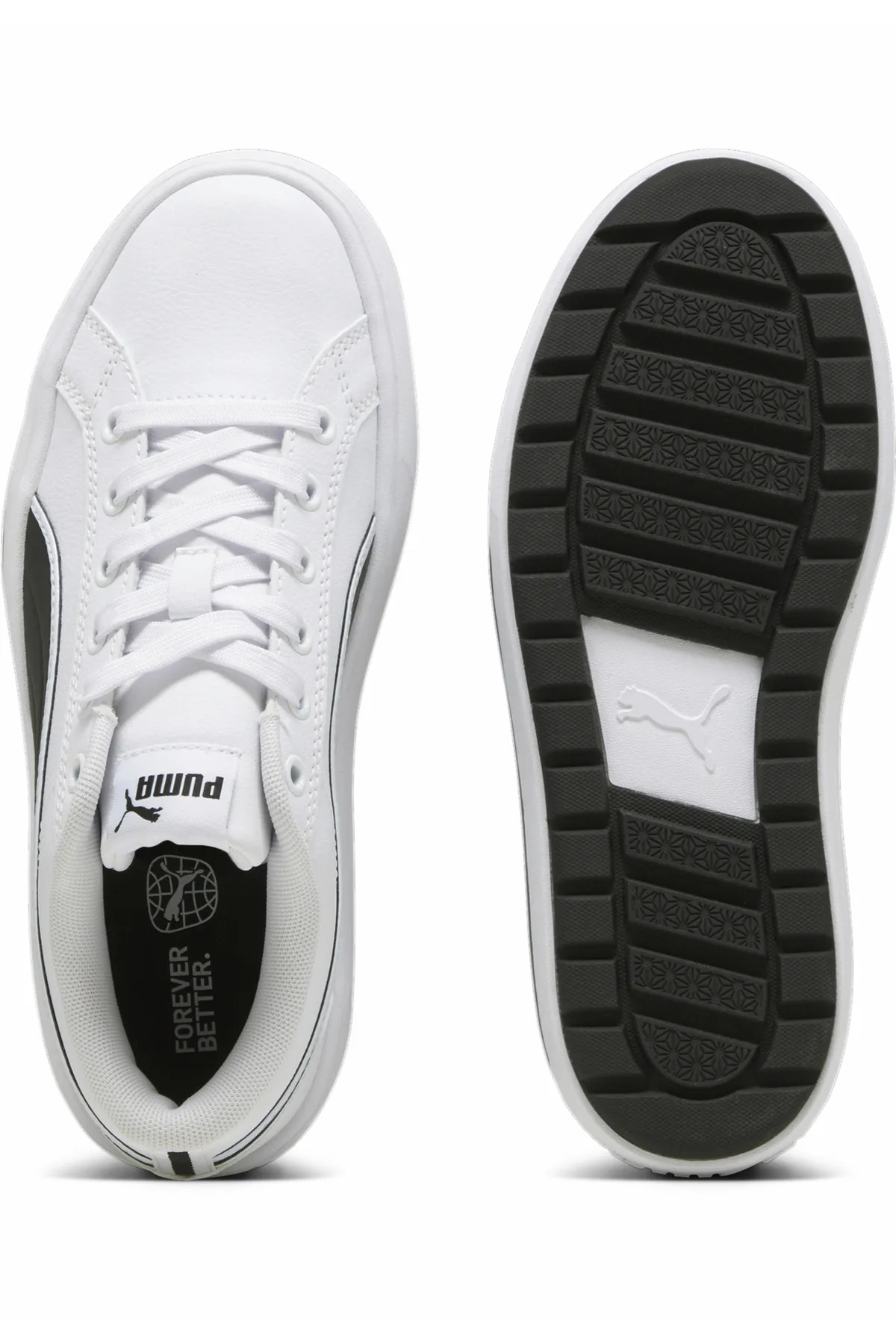 Puma  Sneaker - Weiß - Plateau Absatz