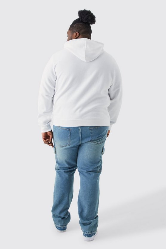 Plus kastiger Man Hoodie