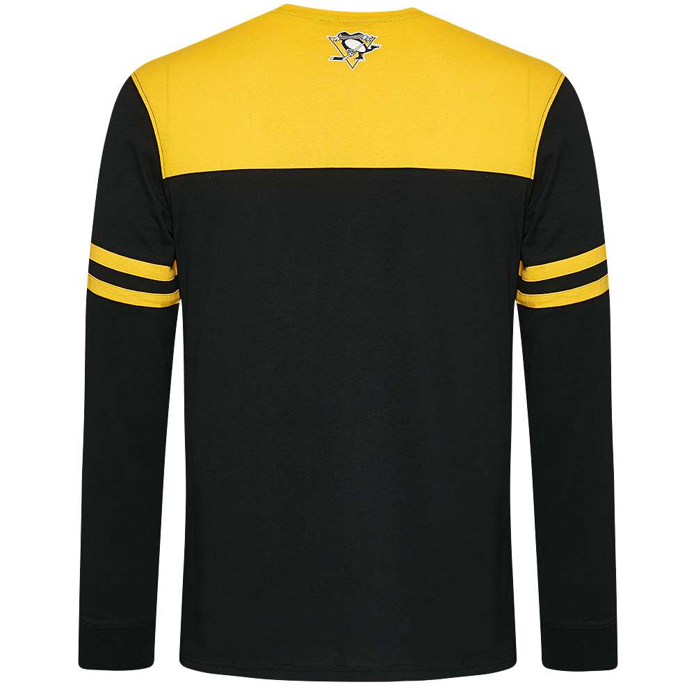 Pittsburgh Penguins NHL Fanatics Herren Langarmshirt 1571MBLK6HWPPE