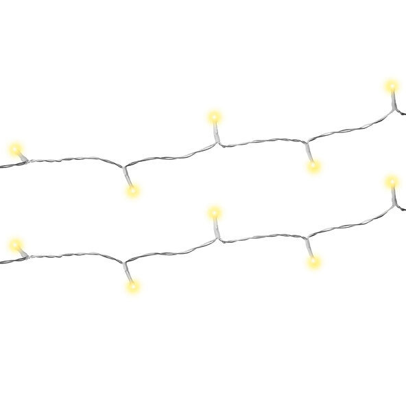 LED-Lichtsortiment, Lichterkette, warmweiß, 2er Set