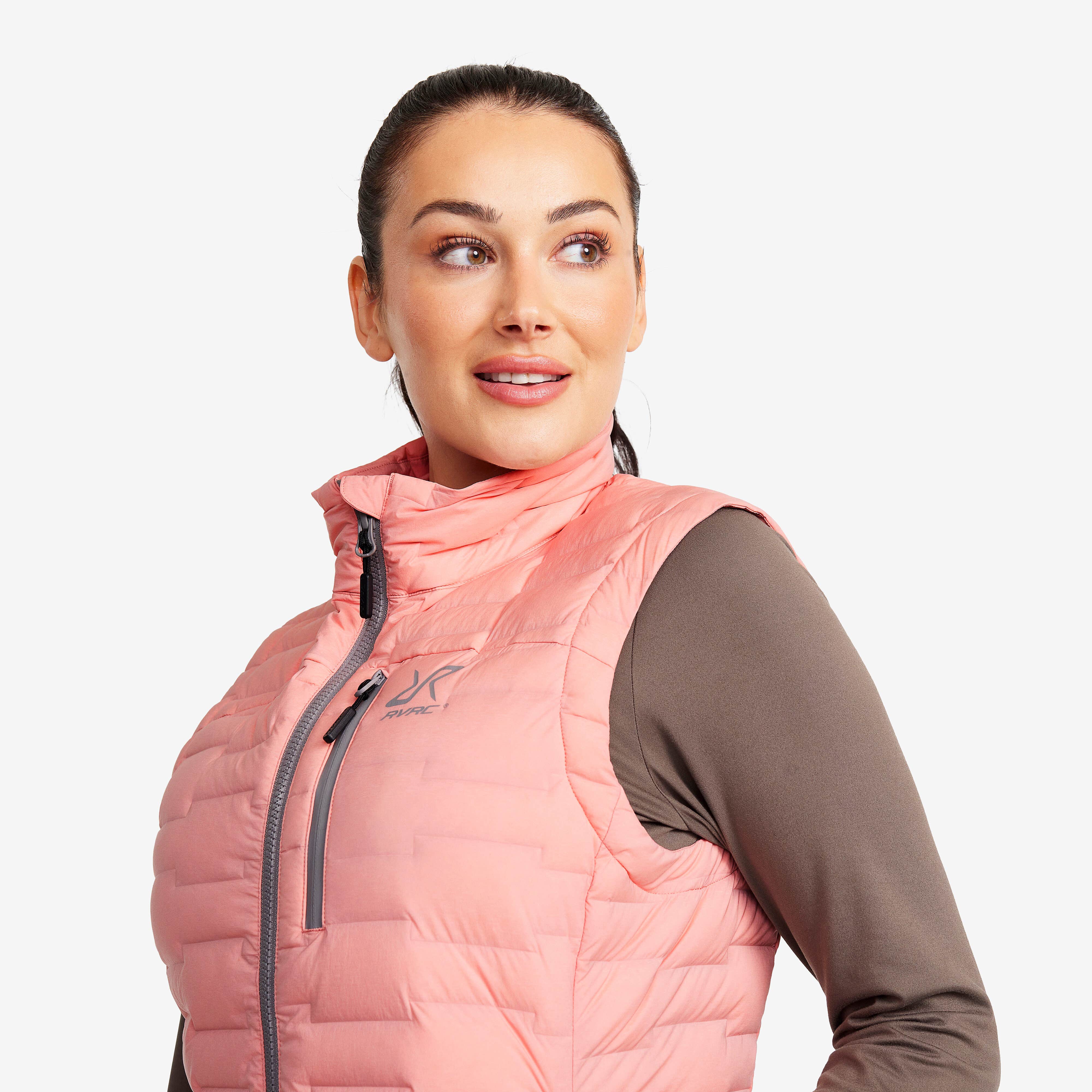 Flex Stretch Down Vest Femme Blush