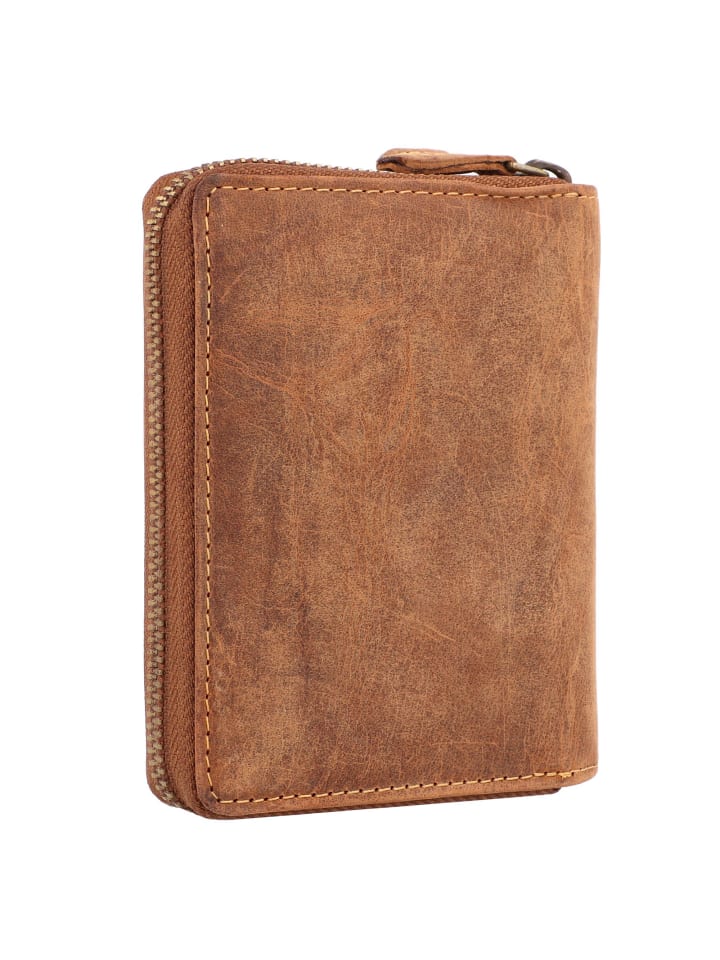 Greenburry Vintage Sternzeichen Geldbörse Leder 10 cm in wassermann günstig kaufen onesize