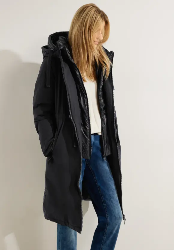 CECIL Sportiver Parka mit Kapuze
