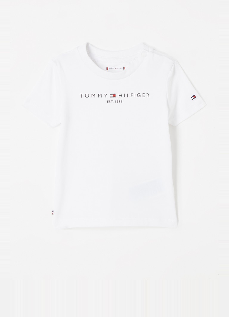 Tricou Tommy Hilfiger cu logo imprimat