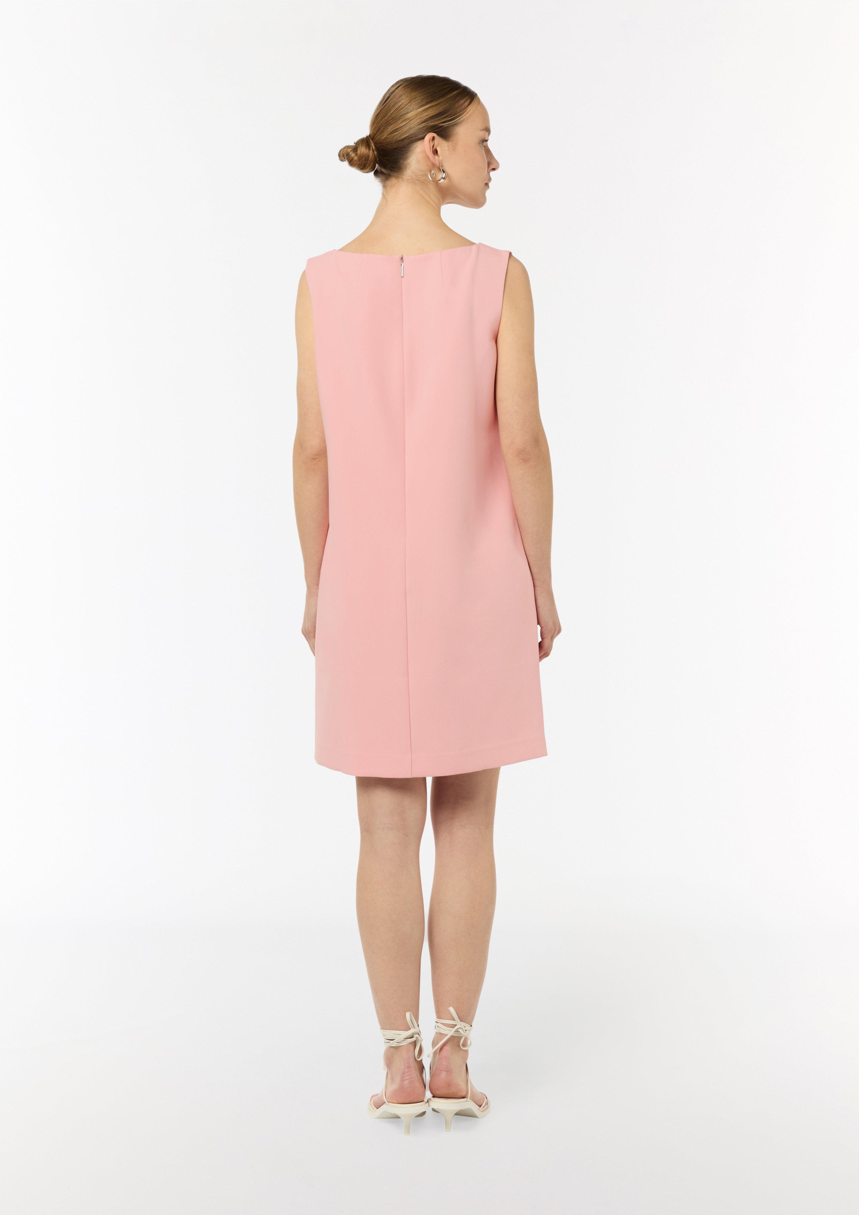 Etuikleid mit Herringbone-Struktur - rosa