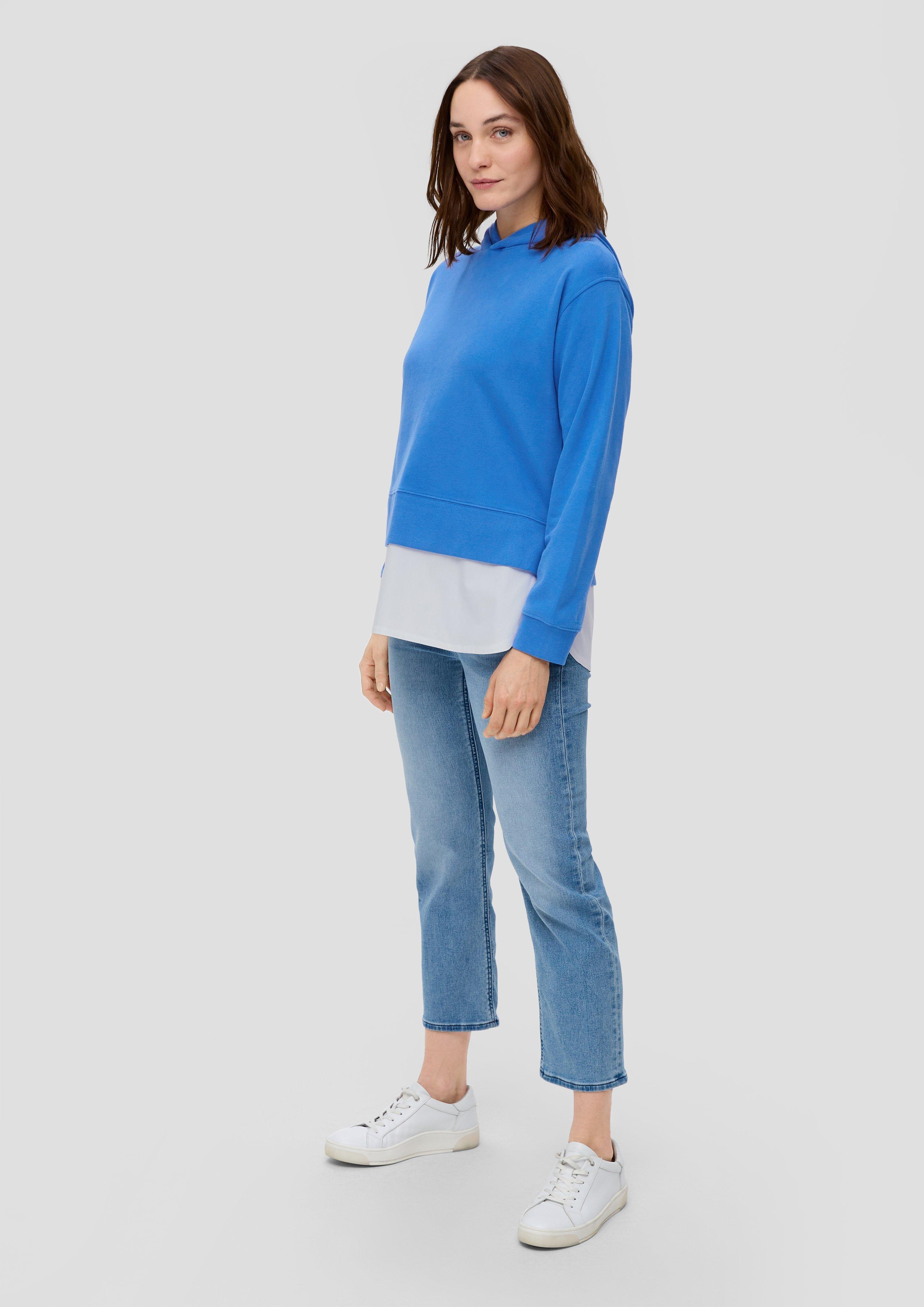 Sweatshirt mit Layering-Detail  2152047-5531